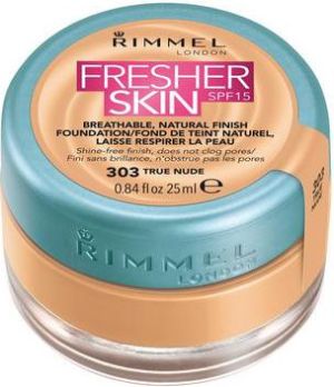 Rimmel  Fresher Skin Foundation SPF15 303 True Nude 25ml 1