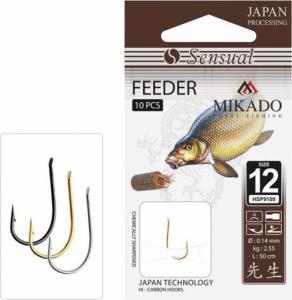 Mikado Przypony wiązane Mikado Sensual Feeder 9109 nr 4 BN / żyłka: 0.18mm/70cm 10szt. 1
