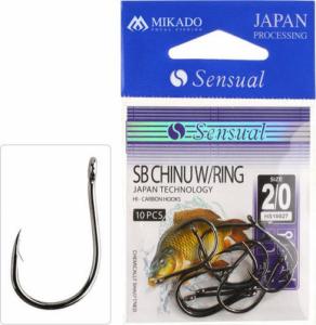 Mikado Haczyk Mikado Sensual SB Chinu W/Ring 1/0 BN 10szt 1