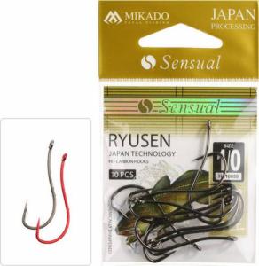 Mikado Haczyk Mikado Sensual Ryusen W/Ring nr 4 RED 10szt 1