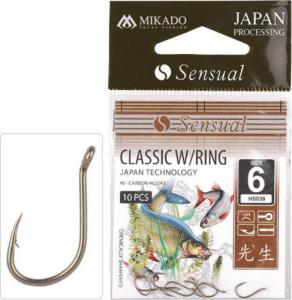 Mikado Haczyk Mikado Sensual Chinta W/Ring nr10 LBR 10szt 1