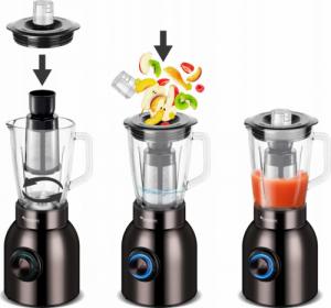 Blender kielichowy TurboTronic Blender kielichowy TurboTronic 1500W 2w1 + sokownik wyciskarka poj. 1,5L 14