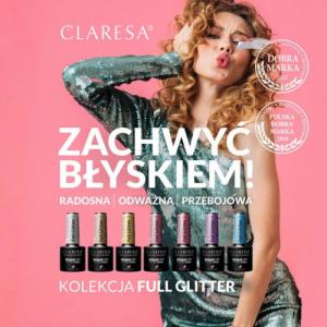 Claresa CLARESA Lakier hybrydowy FULL GLITTER 6 -5g 2