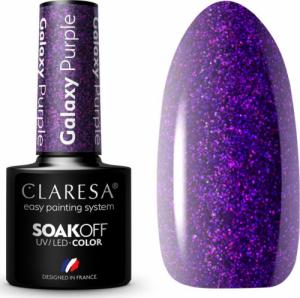 Claresa CLARESA Lakier hybrydowy Galaxy Purple 5g 1