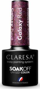 Claresa CLARESA Lakier hybrydowy Galaxy Red 5g 3
