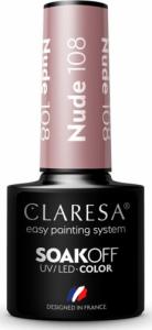 Claresa CLARESA Lakier hybrydowy NUDE 108 -5g 3