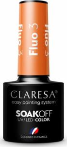Claresa CLARESA lakier hybrydowy FLUO 3 -5g 2