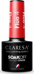 Claresa CLARESA lakier hybrydowy FLUO 4 -5g 3
