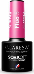 Claresa CLARESA lakier hybrydowy FLUO 5 -5g 3