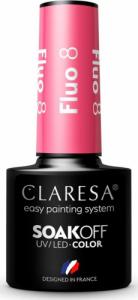 Claresa CLARESA lakier hybrydowy FLUO 8 -5g 3