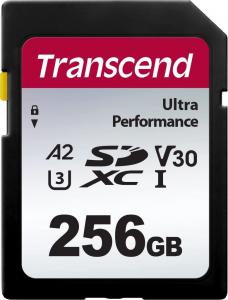 Karta Transcend 340S SDXC 256 GB Class 10 UHS-I/U3 A2 V30 (TS256GSDC340S) 1