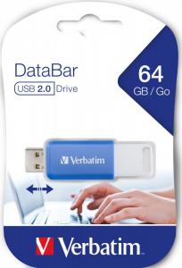 Pendrive Verbatim DataBar, 64 GB  (49455) 5