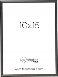 Ramka Focus Focus Can-Can Aluminium Black 10x15 1