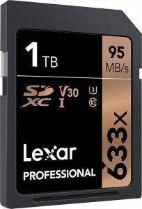 Karta Lexar Professional 633x SDXC 1 TB Class 10 UHS-I/U3 V30 (LSD1TCB633) 2