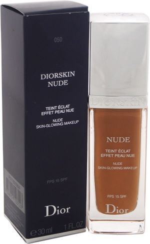 Dior Diorskin Nude Skin Glowing Podkład 050 Beige Fonce 30ml 1