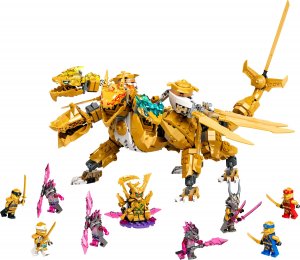 LEGO Ninjago Złoty Ultra Smok Lloyda (71774) 8