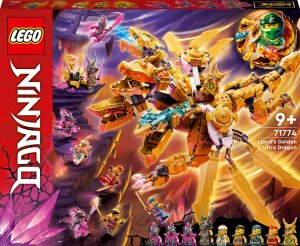 LEGO Ninjago Złoty Ultra Smok Lloyda (71774) 1