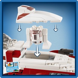LEGO Star Wars Myśliwiec Jedi Obi-Wana Kenobiego (75333) 7