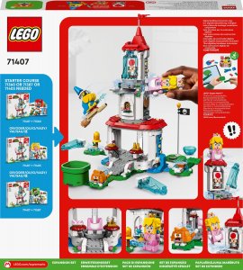 LEGO Super Mario Cat Peach i lodowa wieża - zestaw rozszerzający (71407) 9