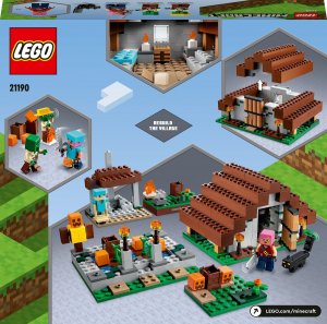 LEGO Minecraft Opuszczona wioska (21190) 9