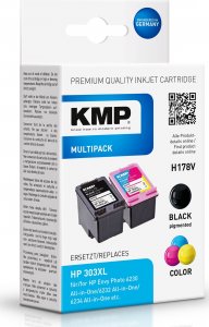 Tusz KMP KMP H178V Promo Pack BK/Color comp. with HP 3YN10AE 1