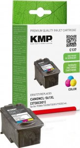 Tusz KMP KMP C137 ink cartridge color compatible with Canon CL-561 XL 1