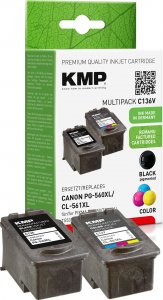 Tusz KMP KMP C136V Promo Pack compatible w. Canon PG560/CL561 1