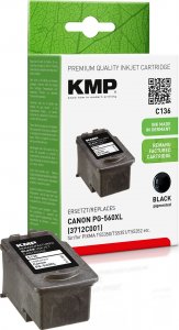 Tusz KMP KMP C136 ink cartridge black compatible with Canon PG-560 XL 1