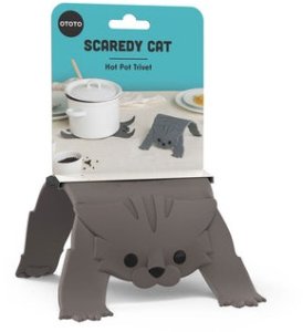 Ototo OTOTO Scaredy Cat Hot Pot Trivet 2