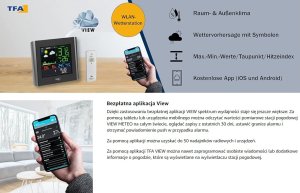 Stacja pogodowa TFA TFA 35.8000.01 VIEW METEO WLAN Radio Weather Station 10