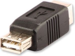 Adapter USB Lindy USB-A - USB-B Czarny  (71228) 2
