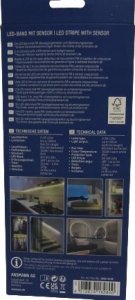 Taśma LED Ansmann Ansmann LED-Band with Sensor 2m 60 LEDs warm-white 1600-0436 2