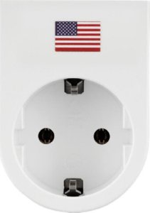 REV REV Travel Plug Traveler USA white 2