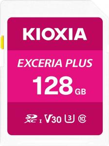 Karta Kioxia Exceria Plus SDXC 128 GB Class 10 UHS-I/U3 V30 (LNPL1M128GG4) 1