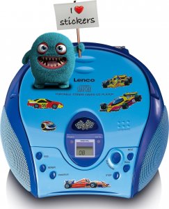 Radioodtwarzacz Lenco SCD-24kids blue 4