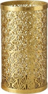 Boltze Lampion dekoracyjny złoty metalowy 18 cm 1