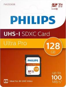 Karta Philips Ultra Pro SDXC 128 GB Class 10 UHS-I/U3 V30 (FM12SD65B/00) 2
