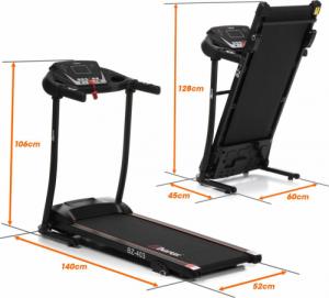 Bieżnia Abarqs BZ-403 elektryczna 6