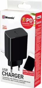 Ładowarka Msonic 1x USB-C 3 A (MY6623K) 3