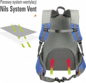 Plecak turystyczny Nils Extreme Bessegen CBT7107 35 l Niebieski 13