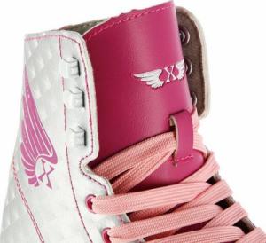 Nils Extreme NQ14198 SREBRNO-RÓŻOWY WROTKI NILS EXTREME 37 7