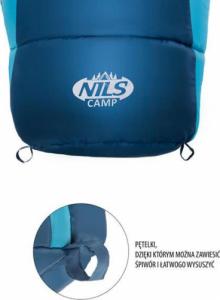 Nils Extreme NC2012 Śpiwór szaro-niebieski NILS CAMP 4