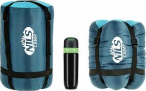 Nils Extreme NC2012 Śpiwór szaro-niebieski NILS CAMP 5