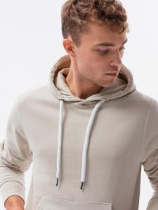 Ombre Bluza męska z kapturem B1147 - jasnoszara XXL 2