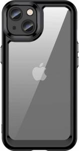 Hurtel Outer Space Case etui do iPhone 13 sztywny pokrowiec z żelową ramką czarny 1