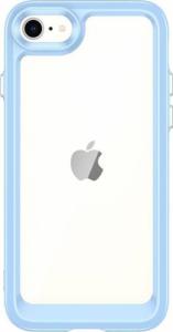 Hurtel Outer Space Case etui do iPhone SE 2022 / SE 2020 / iPhone 8 / iPhone 7 sztywny pokrowiec z żelową ramką niebieski 1