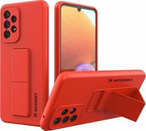Wozinsky Wozinsky Kickstand Case silikonowe etui z podstawką etui Samsung Galaxy A33 5G czerwone 1