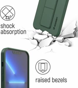Wozinsky Wozinsky Kickstand Case silikonowe etui z podstawką etui Samsung Galaxy A33 5G czerwone 4