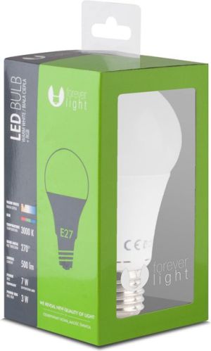 Forever Light Żarówka LED E27 A60 z pilotem i przetwornicą (T_0012903) 2