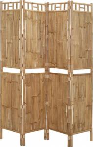 vidaXL Parawan 4-panelowy, bambusowy, 160 x 180 cm 3